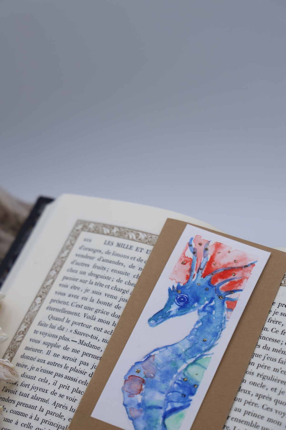 Hippocampe bleu