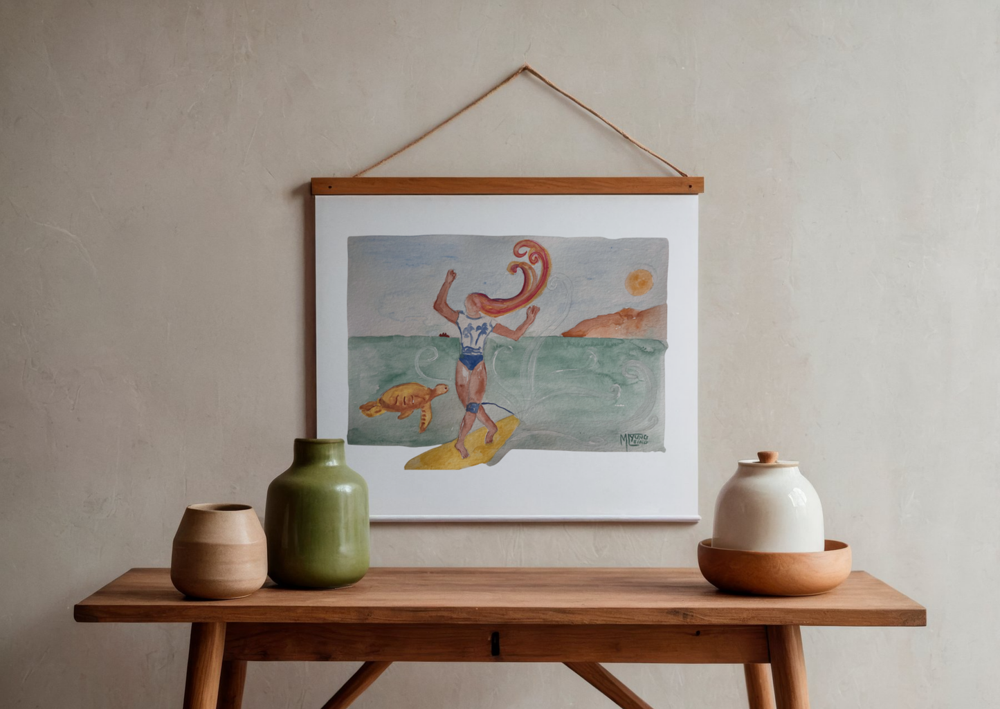 Série Sea, Surf & Salt "La Tortue et moi" Edition limitée